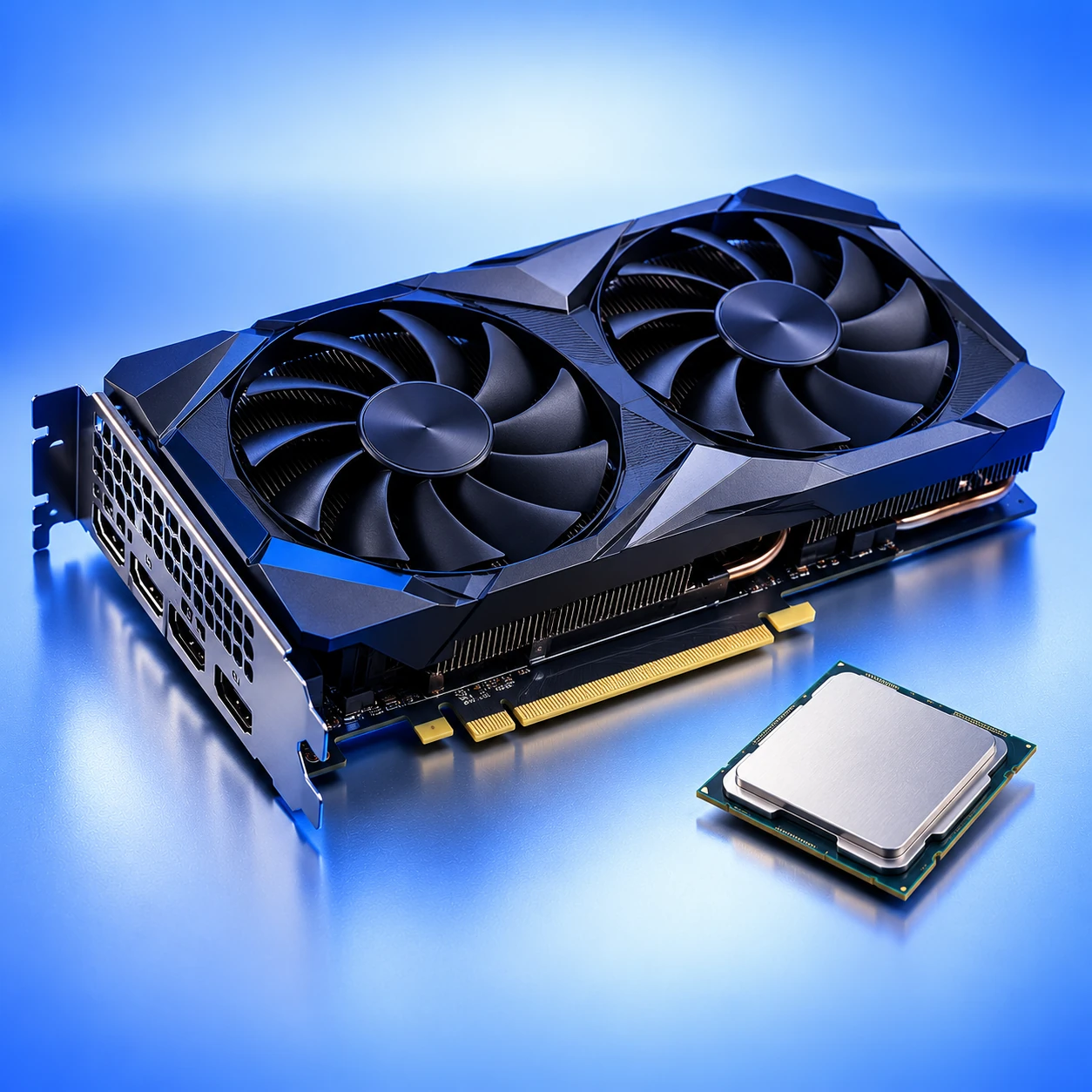 GPU e CPU em Estúdio Azul 4